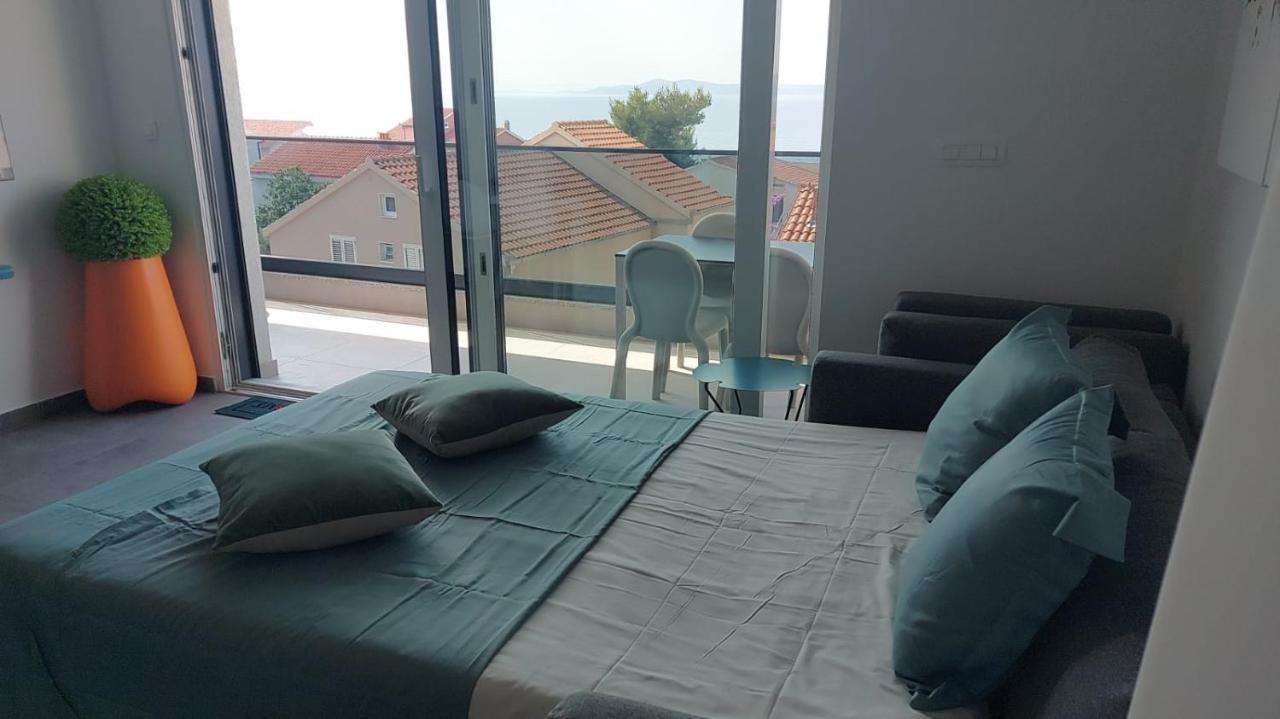 Luxury Apartment- Balcony- Private Rooftop And Jacuzzi- Common Pool Trogir Eksteriør billede