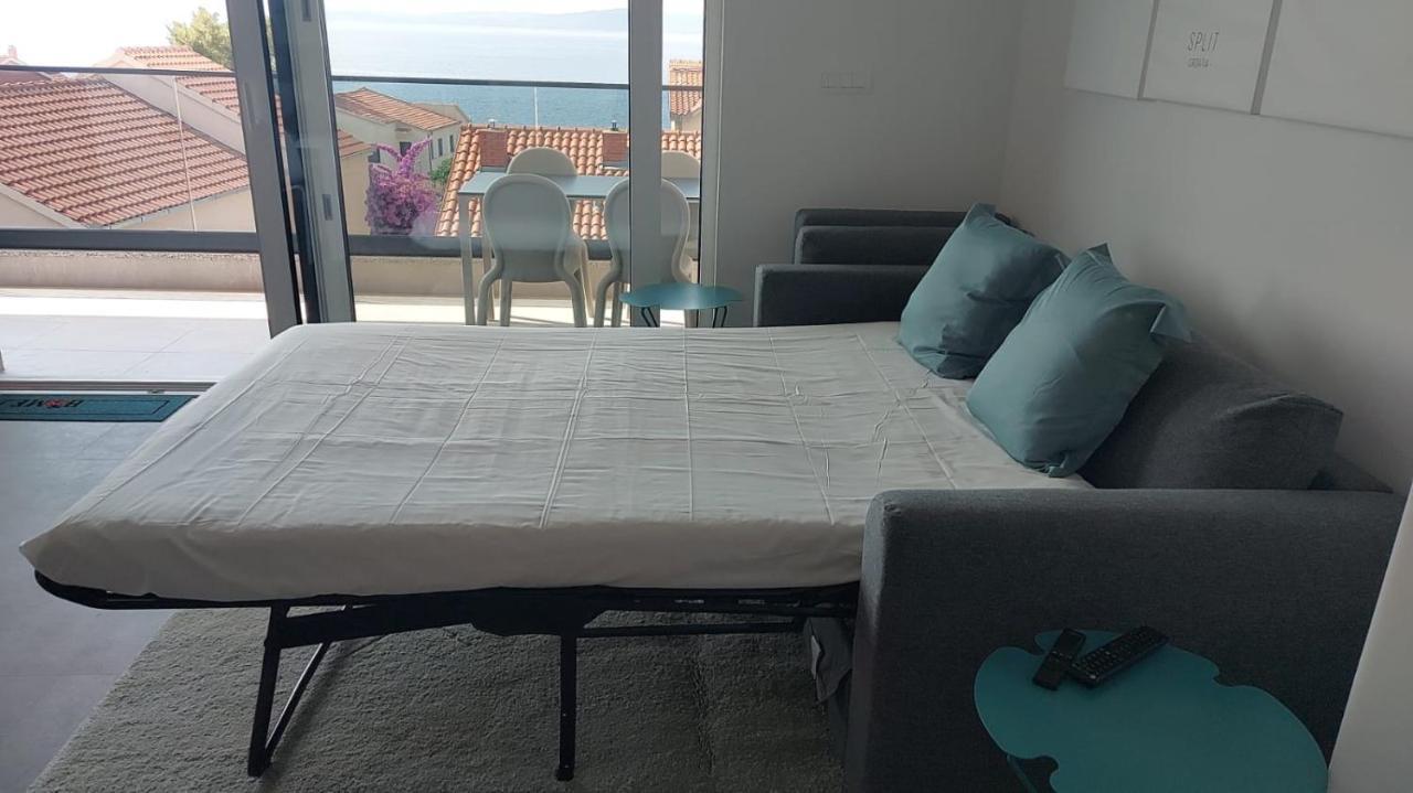 Luxury Apartment- Balcony- Private Rooftop And Jacuzzi- Common Pool Trogir Eksteriør billede