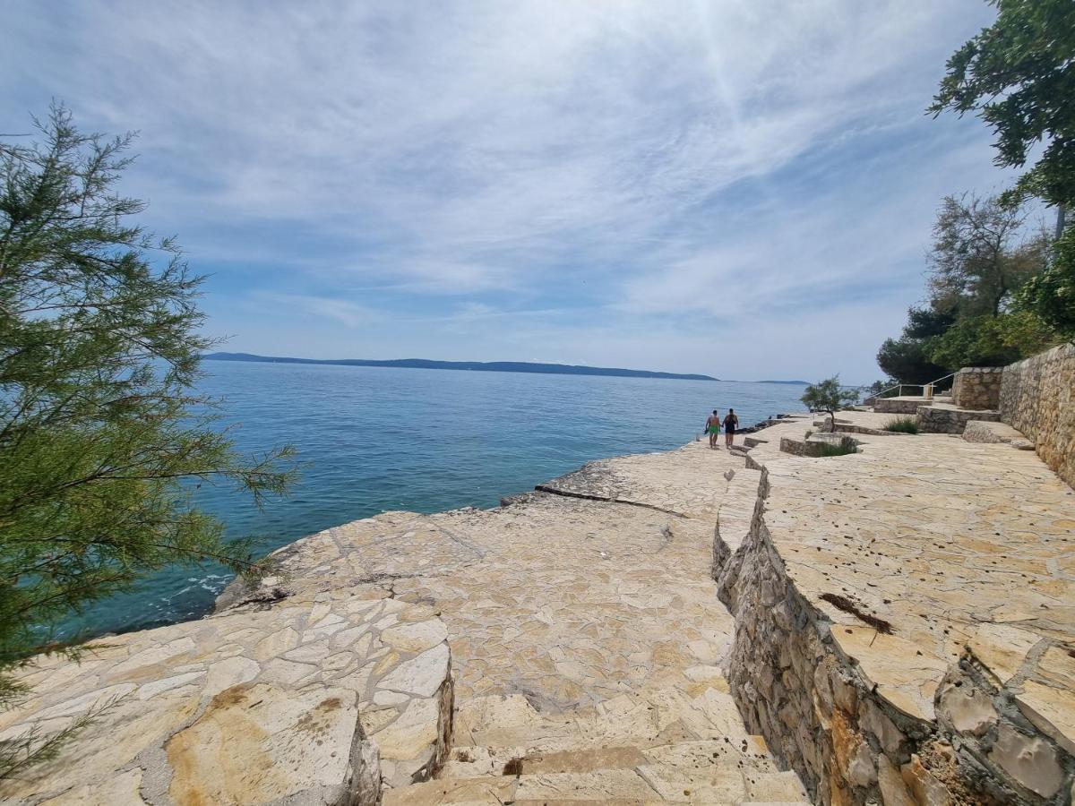 Luxury Apartment- Balcony- Private Rooftop And Jacuzzi- Common Pool Trogir Eksteriør billede